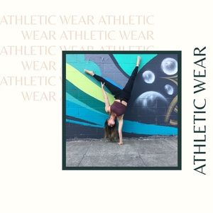 Athletic wear: Lululemon, Athleta, Nike, etc